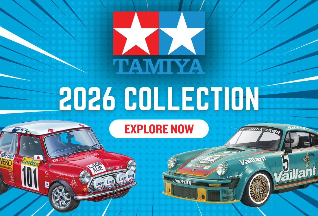 Tamiya 2026 collection header