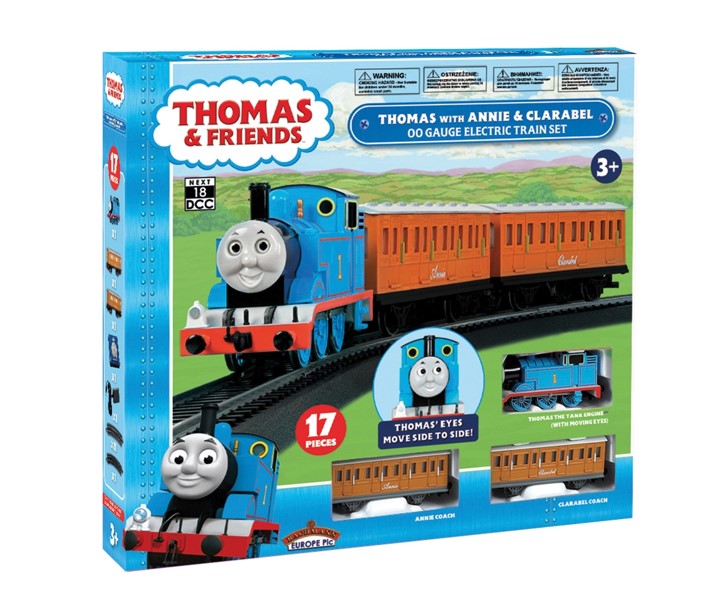 Bachmann Oo Thomas With Annie &amp; Clarabel Oo Scale Electric Train Set 00642Be