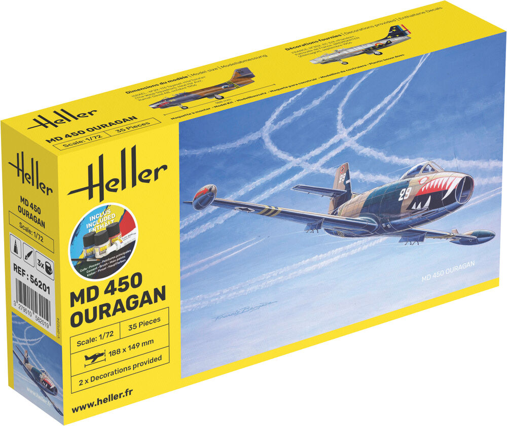 Heller 1:72 Gift Set - MD450 Ouragan