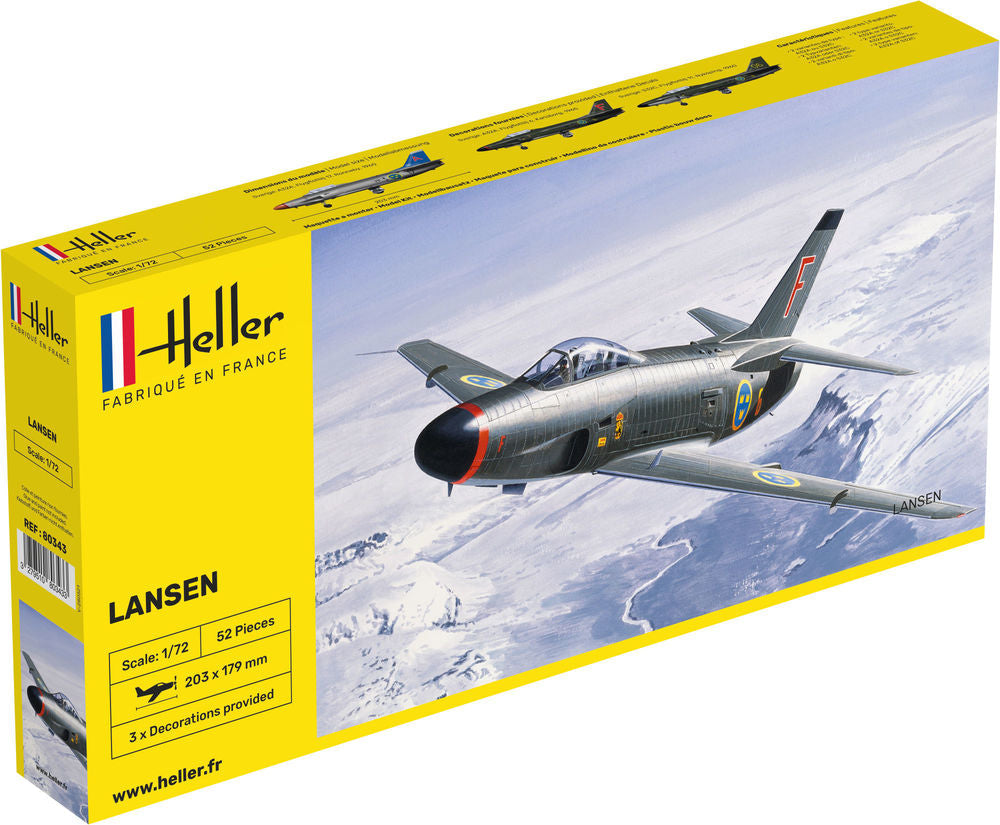 Heller 1:72  - SAAB 32 Lansen
