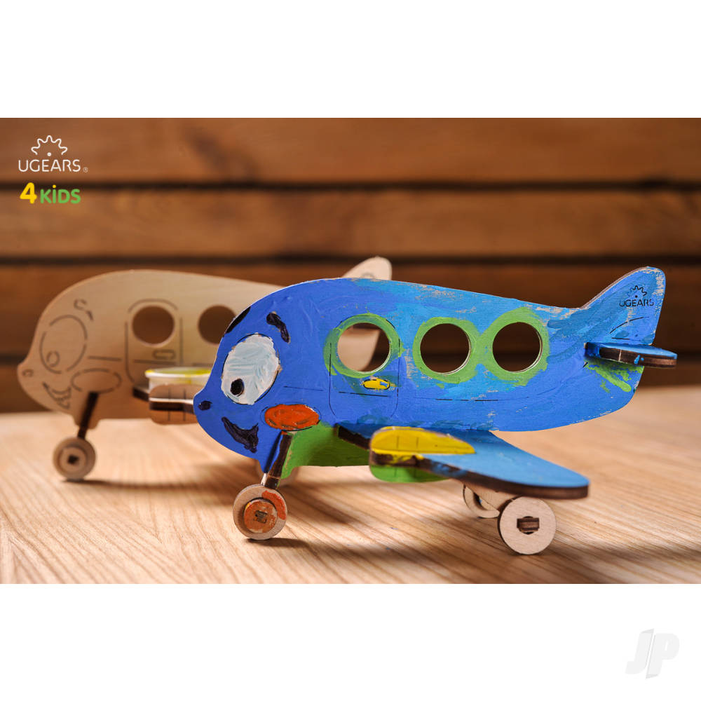 UGears 3D Colouring Model Airplane UGR20002 1