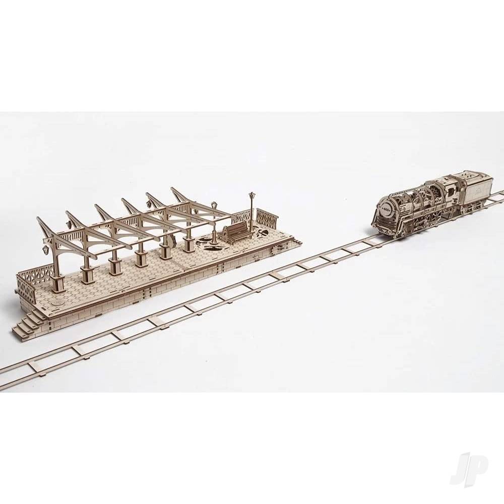 UGears Railway Platform UGR70013 8