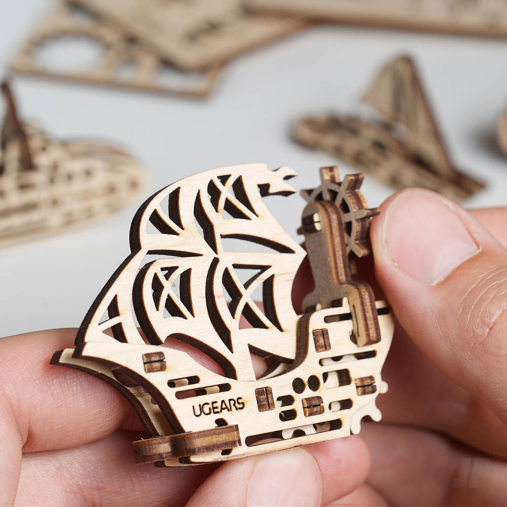 UGears U-Fidget Ships UGR70035 3