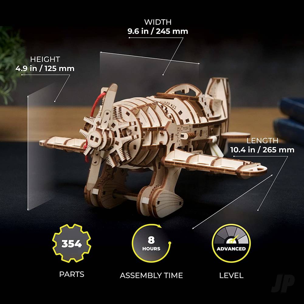 UGears Mad Hornet Airplane UGR70183 5