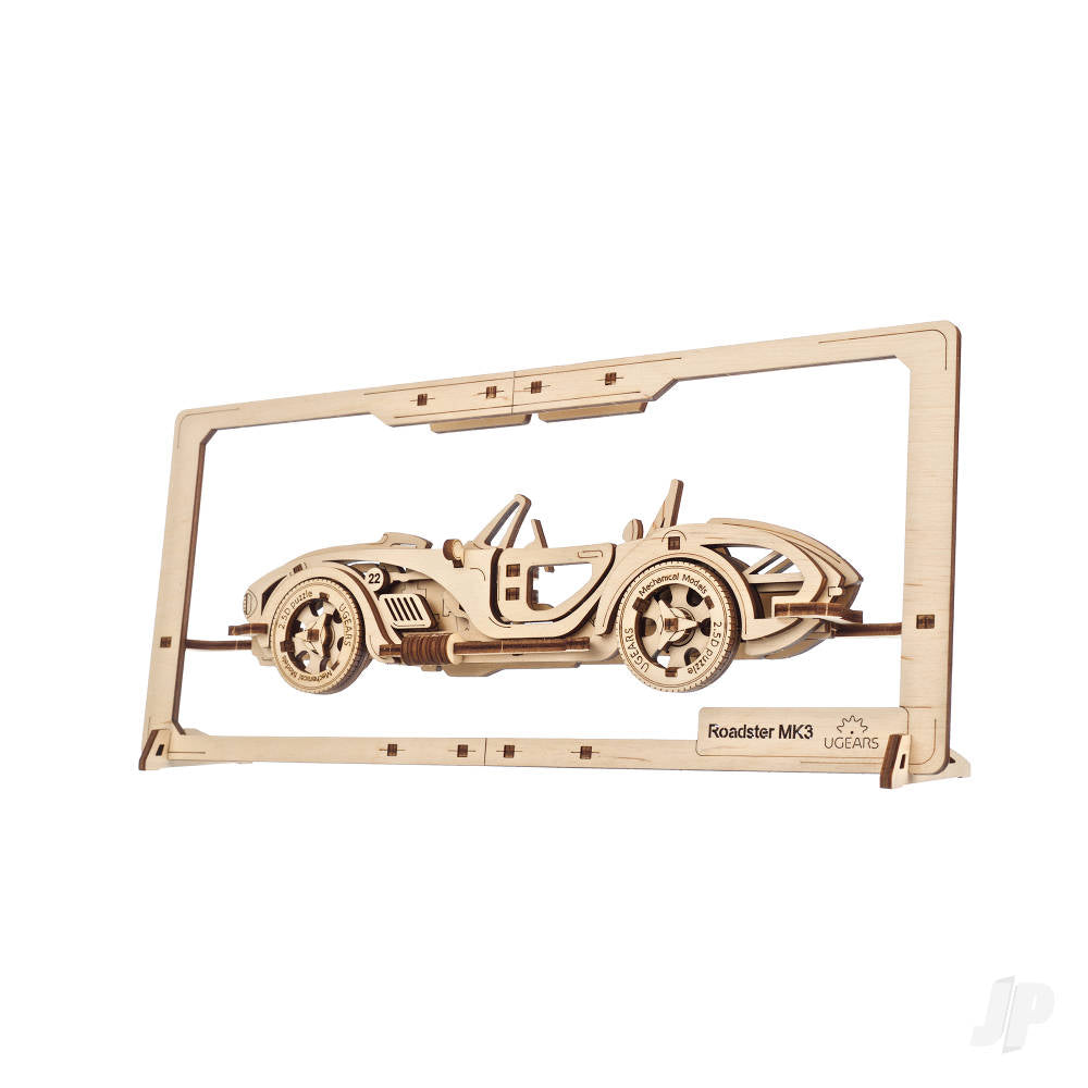 UGears Roadster MK3 2.5D Puzzle UGR70195 1