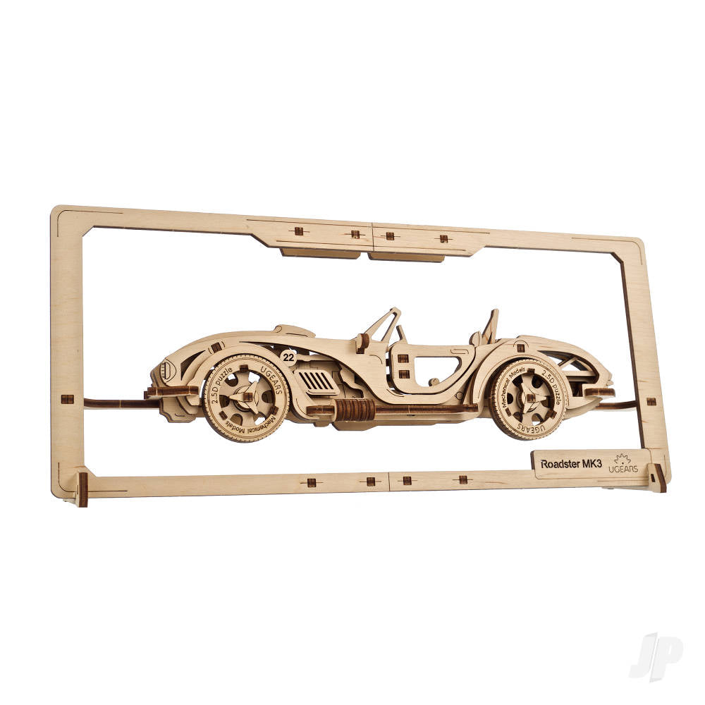 UGears Roadster MK3 2.5D Puzzle UGR70195 2