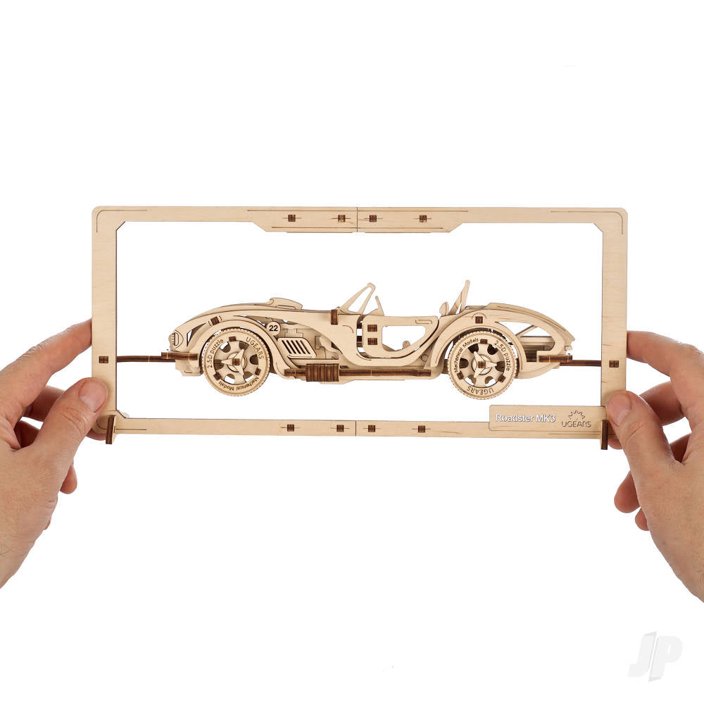 UGears Roadster MK3 2.5D Puzzle UGR70195 3