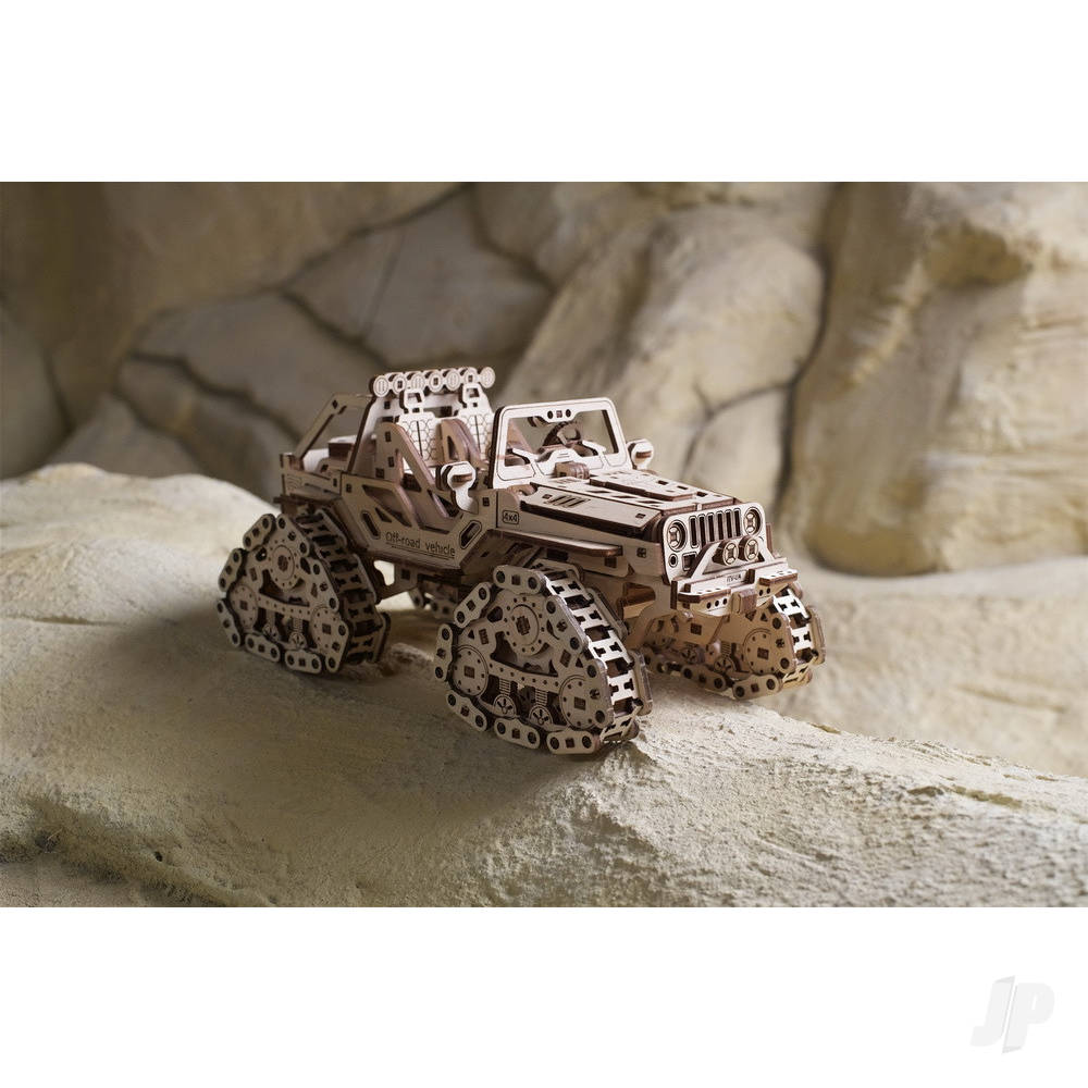 UGears Tracked Off-Road Vehicle UGR70204 5