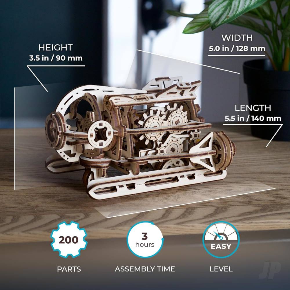 UGears Steampunk Submarine UGR70229 6