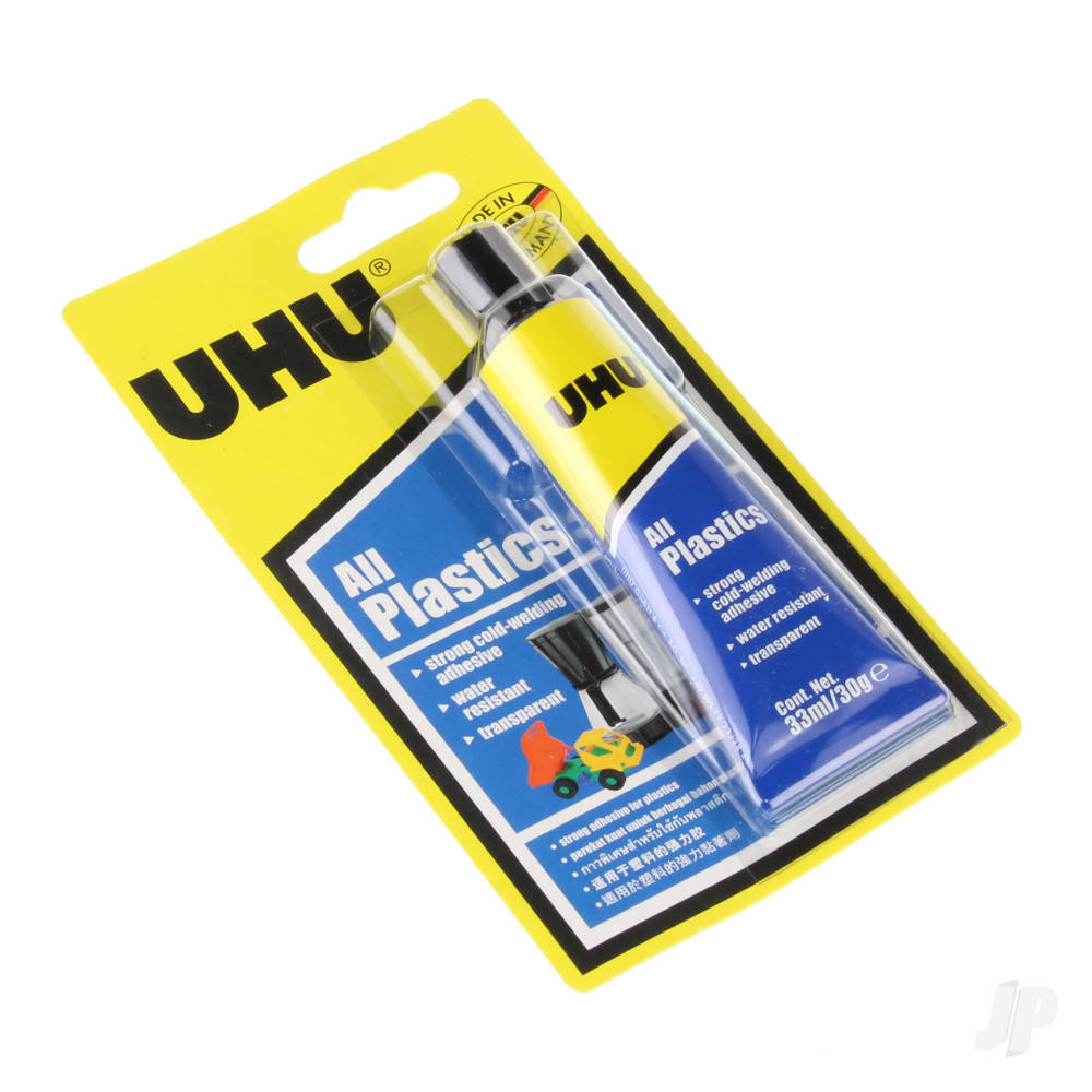 UHU All Plastics Adhesive 33ml UHU37595 Main