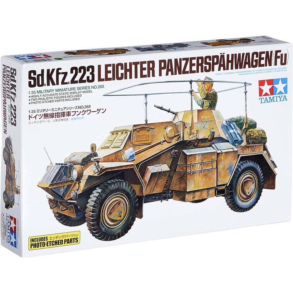 Tamiya 1/35 Sd.Kfz.223 With Photo Etched Part 35268