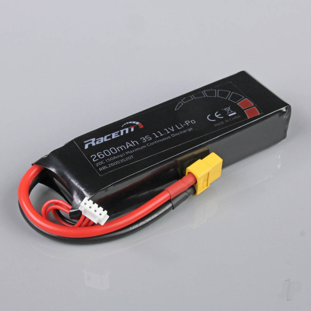 Volantex LiPo 3S 2600mAh 11.1V XT60 Battery (Atomic Cat) VOLPB3113