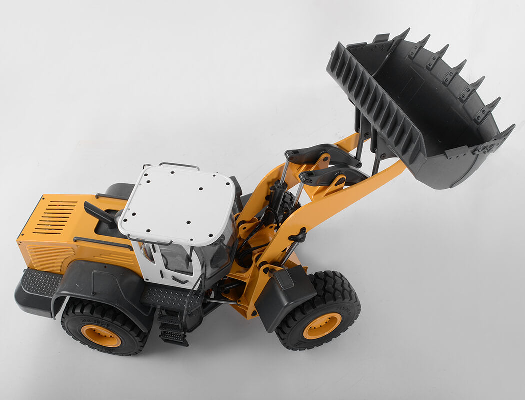 RC4WD 1/14 EARTH MOVER 870K HYDRAULIC WHEEL LOADER (YELLOW AND WHITE) VV-JD00031
