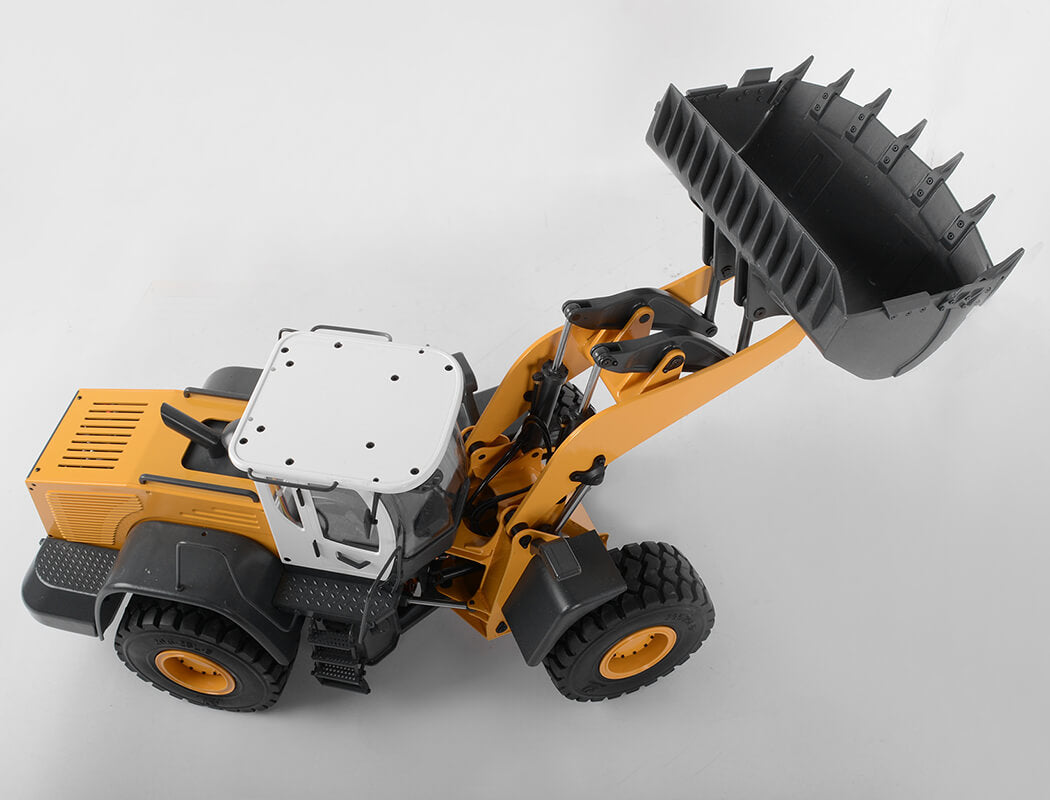 RC4WD 1/14 EARTH MOVER 870K HYDRAULIC WHEEL LOADER (YELLOW AND WHITE) VV-JD00031