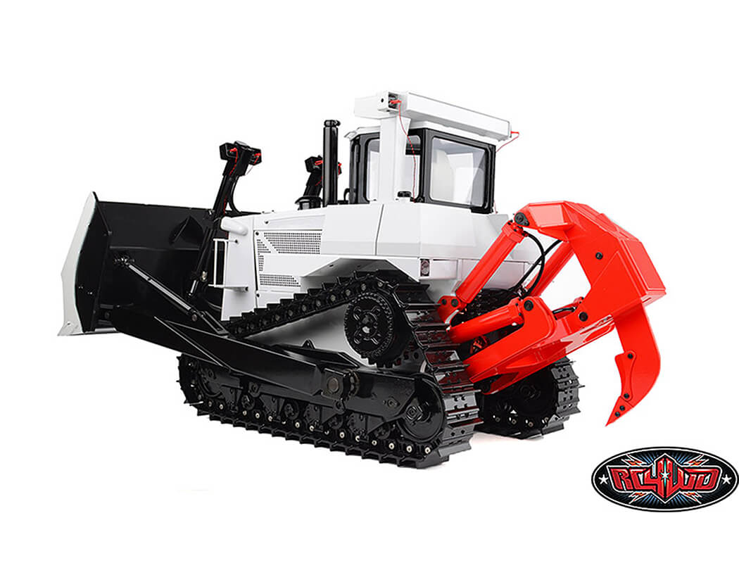 RC4WD 1/14 SCALE DXR2 HYDRAULIC EARTH DOZER RTR (WHITE) VV-JD00072