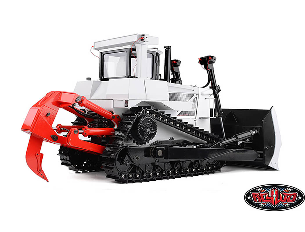 RC4WD 1/14 SCALE DXR2 HYDRAULIC EARTH DOZER RTR (WHITE) VV-JD00072