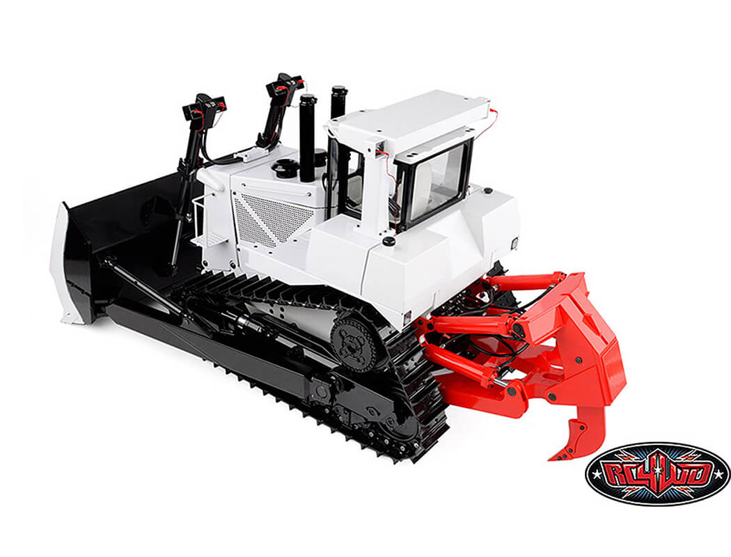 RC4WD 1/14 SCALE DXR2 HYDRAULIC EARTH DOZER RTR (WHITE) VV-JD00072
