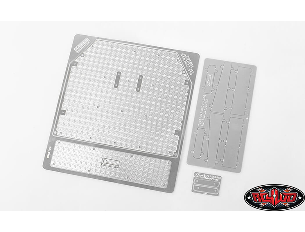 RC4WD REAR TUBE BED FOR TRAIL FINDER 2 W/MUD FLAPS (BLACK)1+ VVV-C0253