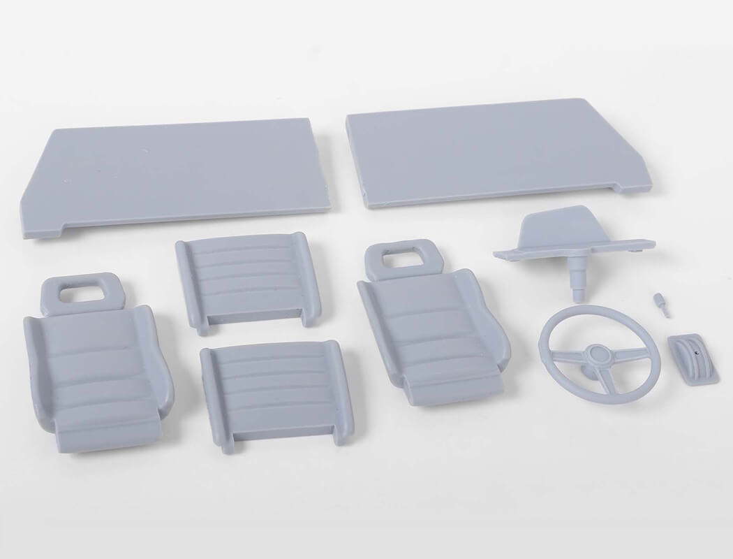 RC4WD Rc4Wd Interior Package For Mojave Body & Axial Scx10 I & Ii VVV-C0379