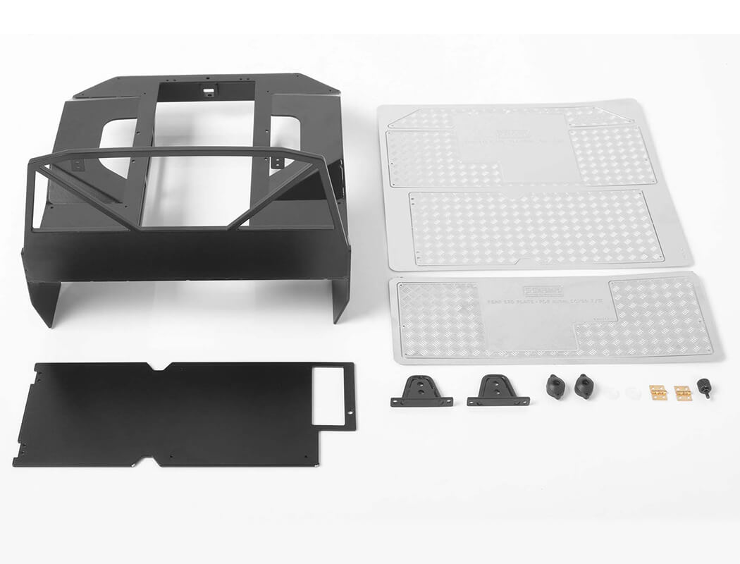 RC4WD Rc4Wd Metal Rear Bed For Mojave Body & Axial I & Ii (Style A) VVV-C0380