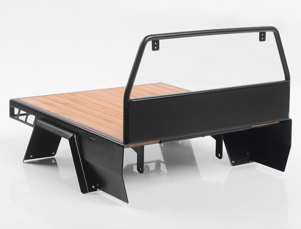 RC4WD WOOD FLATBED W/ MUDFLAPS FOR TF2 MOJAVE BODY VVV-C0710