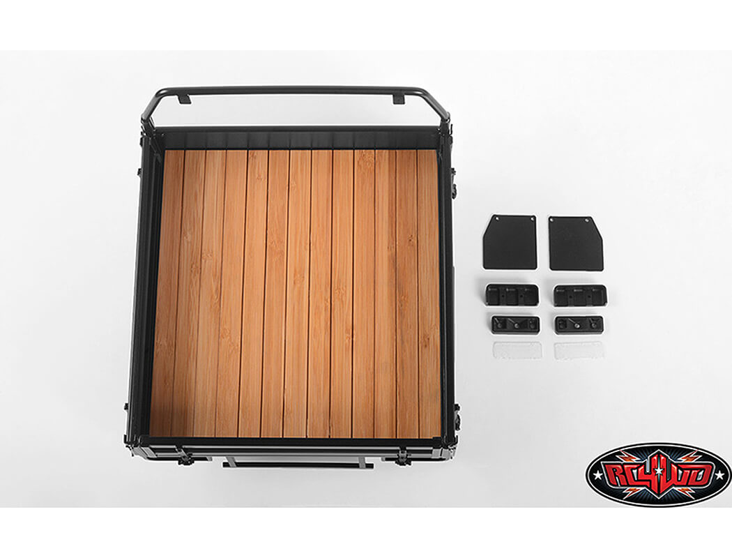 RC4WD KOBER REAR BED W/ MUD FLAPS FOR TF2 MOJAVE BODY (BLACK) VVV-C0712