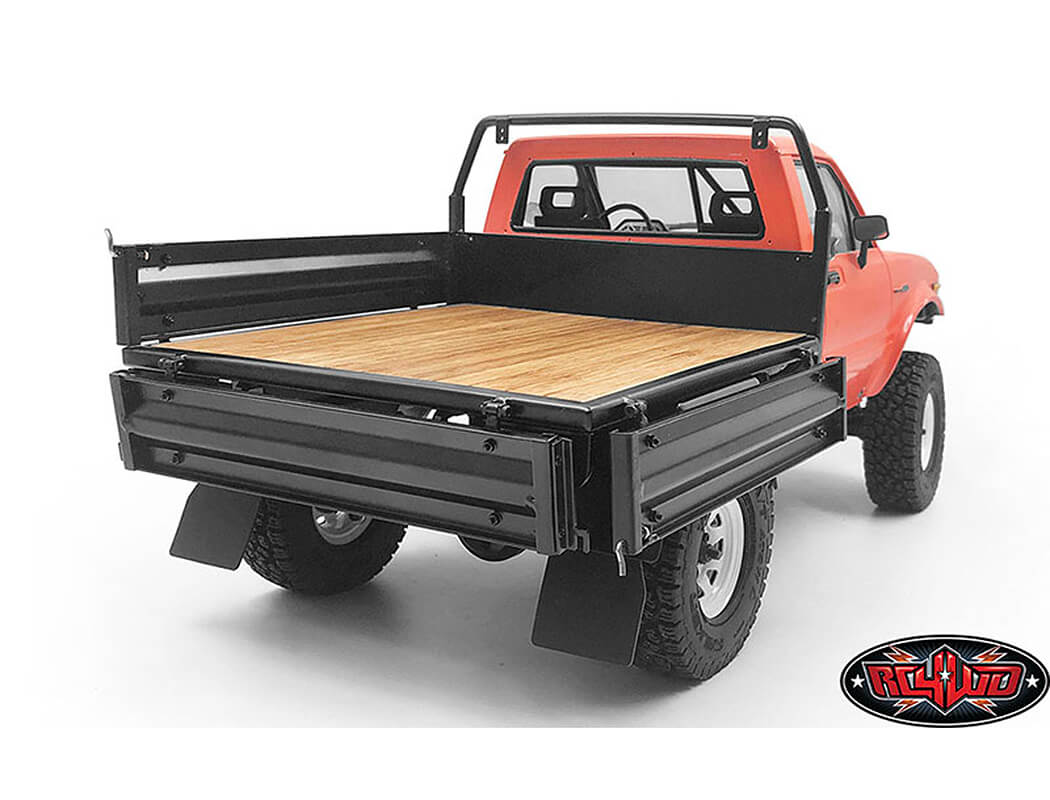 RC4WD KOBER REAR BED W/ MUD FLAPS FOR TF2 MOJAVE BODY (BLACK) VVV-C0712