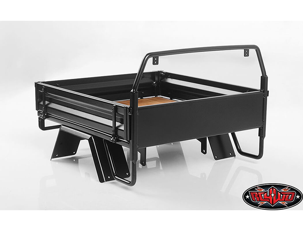RC4WD KOBER REAR BED W/ MUD FLAPS FOR TF2 MOJAVE BODY (BLACK) VVV-C0712