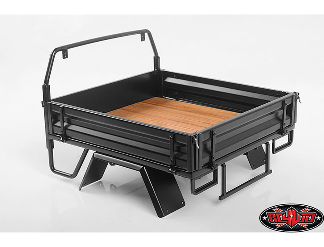 RC4WD KOBER REAR BED W/ MUD FLAPS FOR TF2 MOJAVE BODY (BLACK) VVV-C0712