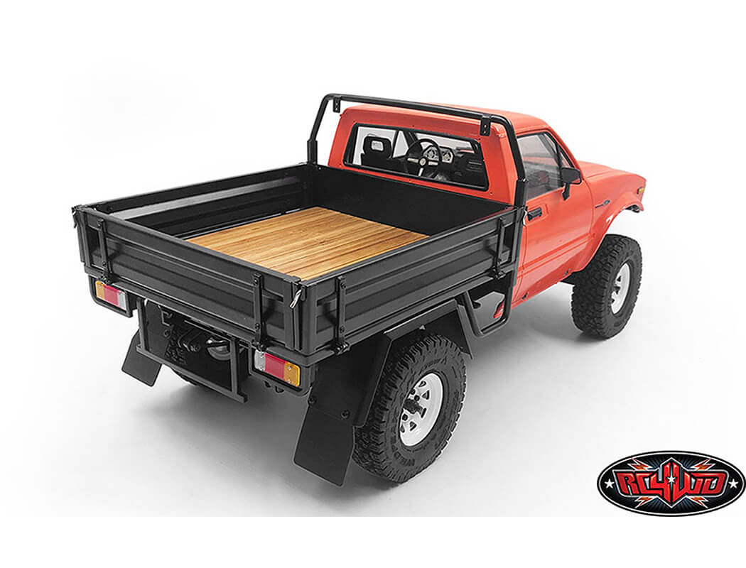 RC4WD KOBER REAR BED W/ MUD FLAPS FOR TF2 MOJAVE BODY (BLACK) VVV-C0712