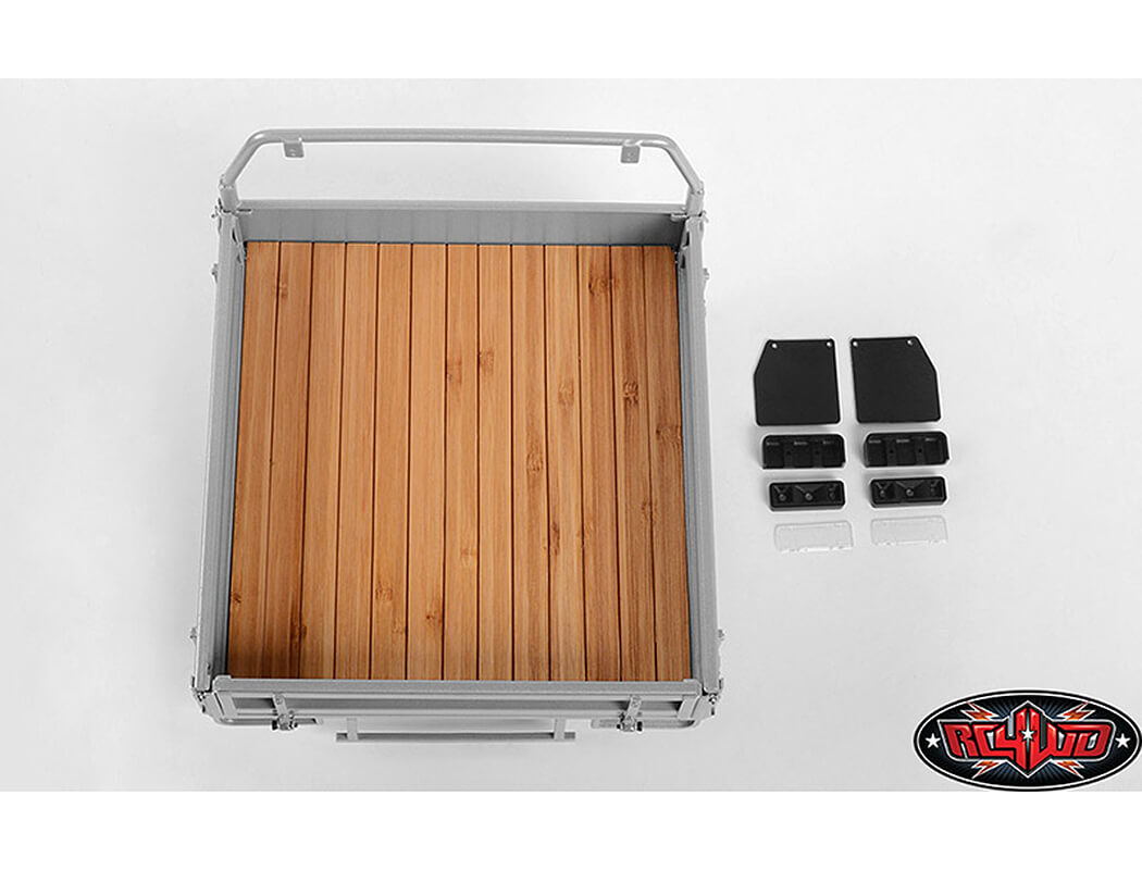 RC4WD KOBER REAR BED W/ MUD FLAPS FOR TF2 MOJAVE BODY (SILVER) VVV-C0716