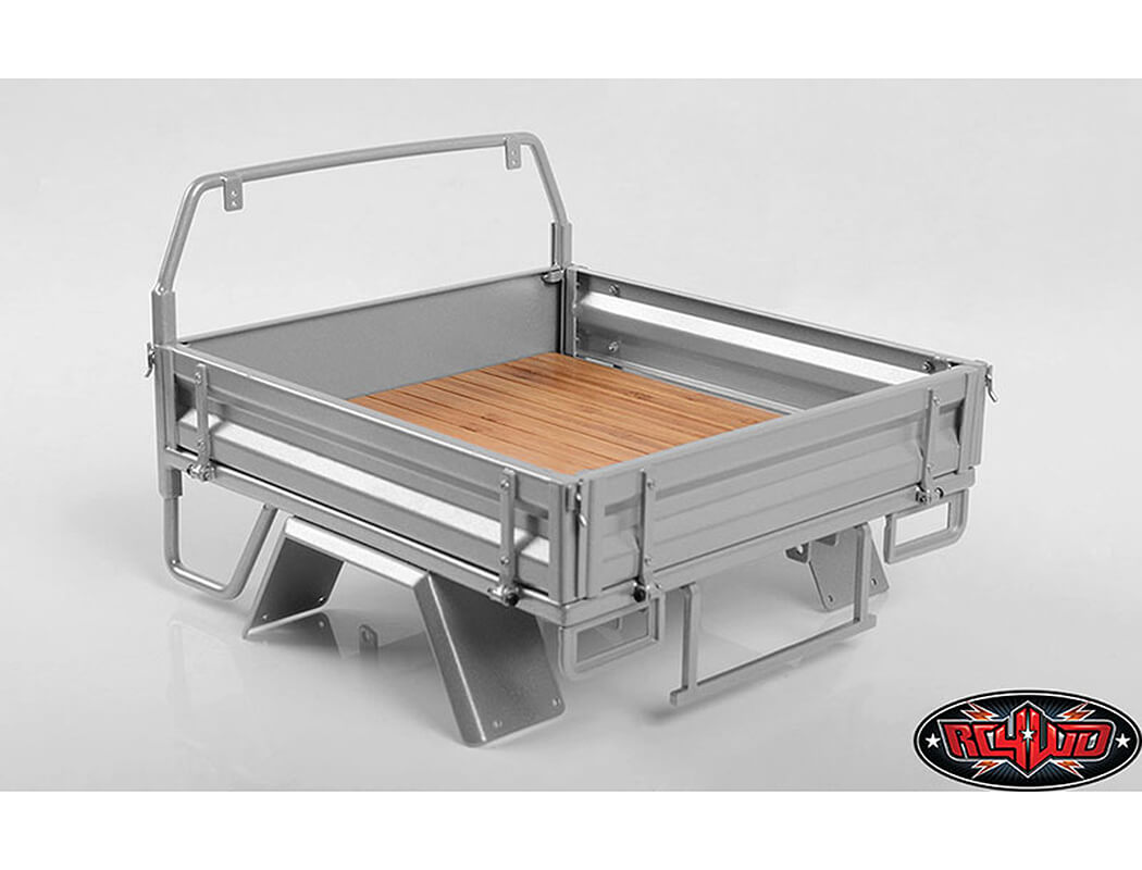 RC4WD KOBER REAR BED W/ MUD FLAPS FOR TF2 MOJAVE BODY (SILVER) VVV-C0716
