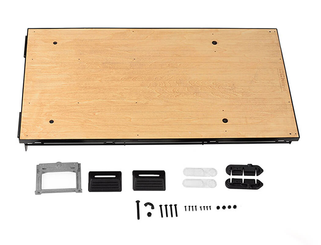 RC4WD WOOD REAR BED FOR TRAXXA S TRX-6 ULTIMATE RC HAULER VVV-C1444