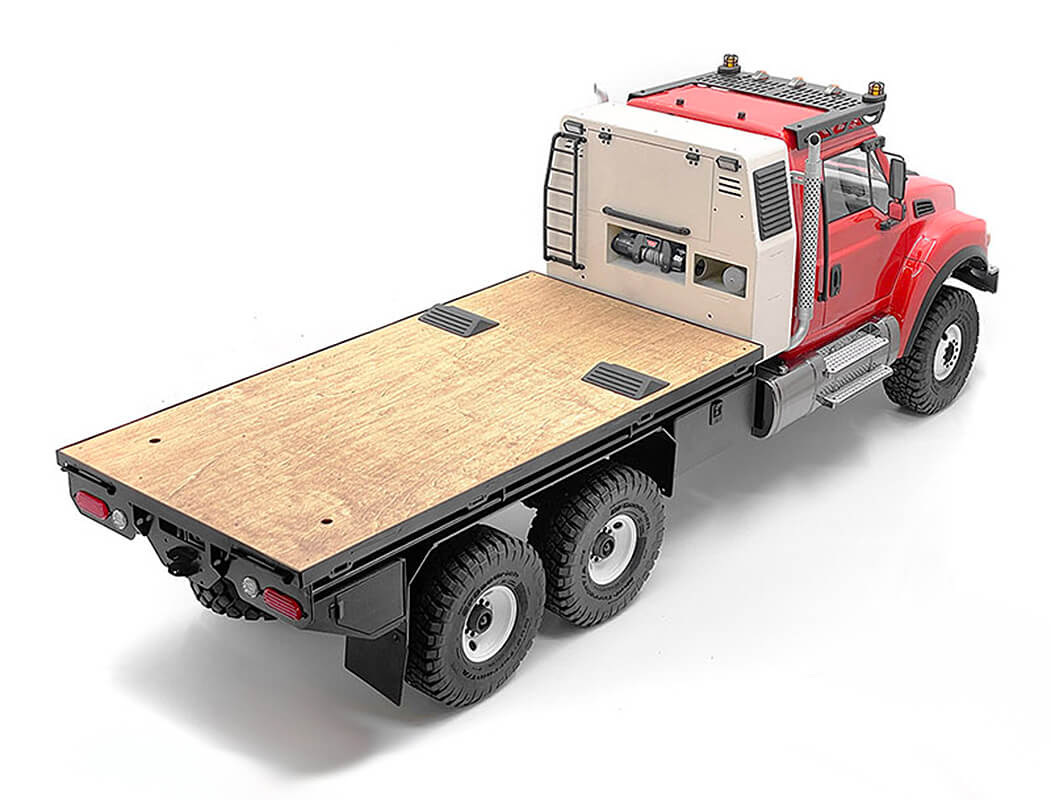 RC4WD WOOD REAR BED W/ TOOL BO XES FOR TRAXXAS TRX-6 ULTIMATE VVV-C1445