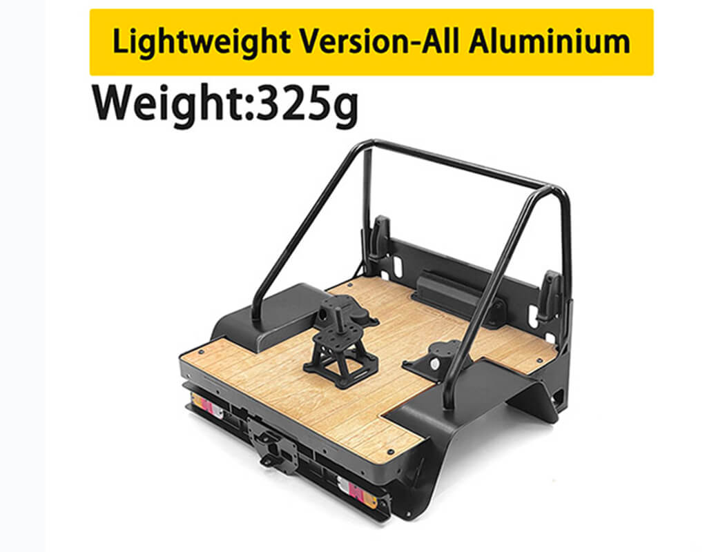 RC4WD ALUMINIUM COMPLETE REAR BED - VANQUISH VS4-10 PHOENIX VVV-C5005