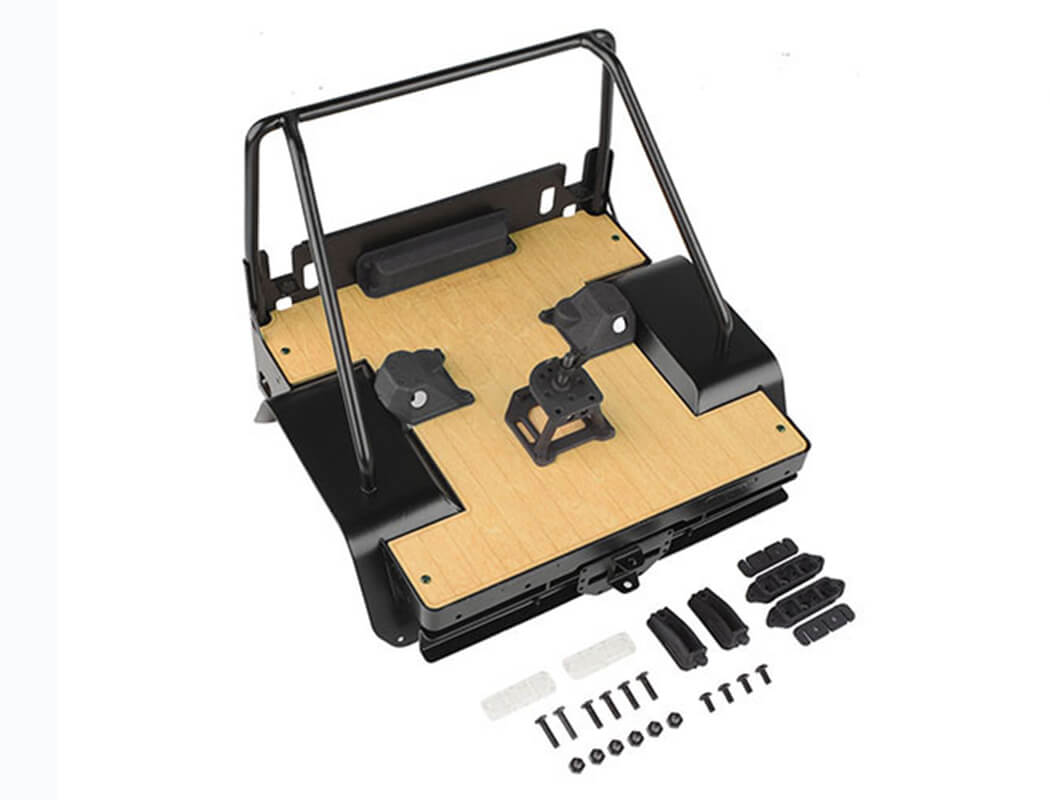 RC4WD ALUMINIUM COMPLETE REAR BED - VANQUISH VS4-10 PHOENIX VVV-C5005