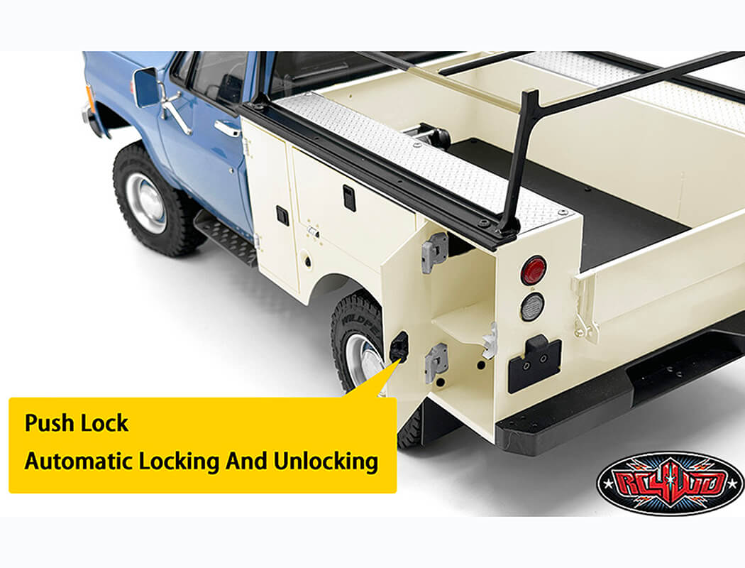 RC4WD ALUMINIUM UTILITY BED FOR CHEVROLET K10 SCOTTSDALE VVV-C5006