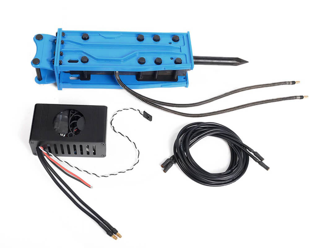 RC4WD BREAKER / HAMMER ACCESSORY FOR 1/14 SCALE RTR EARTH DIGGER 360L HYDRAULIC EXCAVATOR (BLUE) VVV-S0244