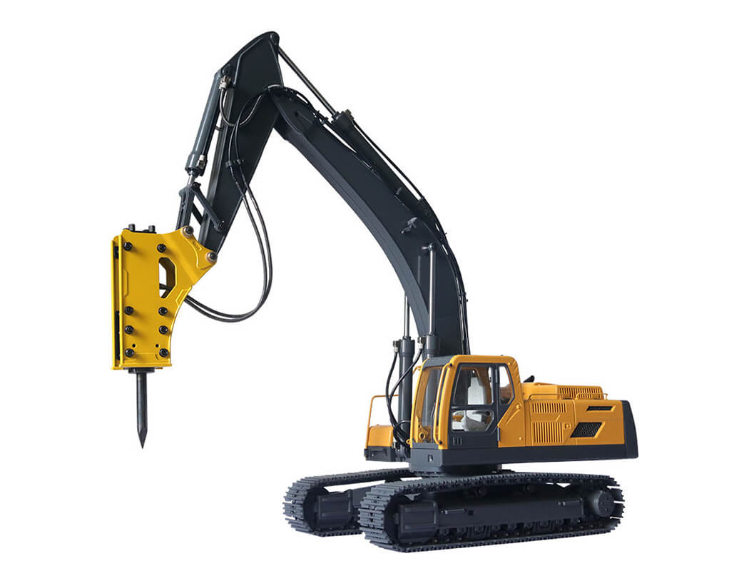 RC4WD BREAKER / HAMMER ACCESSORY FOR 1/14 SCALE RTR EARTH DIGGER 360L HYDRAULIC EXCAVATOR (YELLOW) VVV-S0245