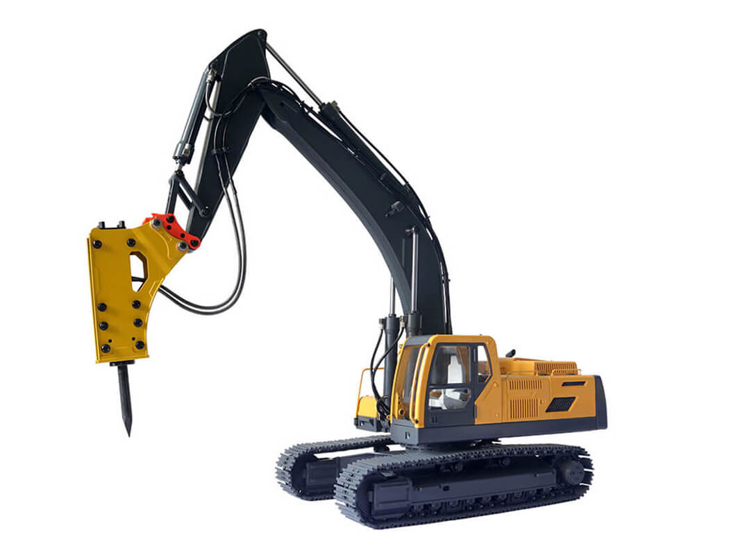 RC4WD BREAKER / HAMMER ACCESSORY FOR 1/14 SCALE RTR EARTH DIGGER 360L HYDRAULIC EXCAVATOR (YELLOW) VVV-S0245