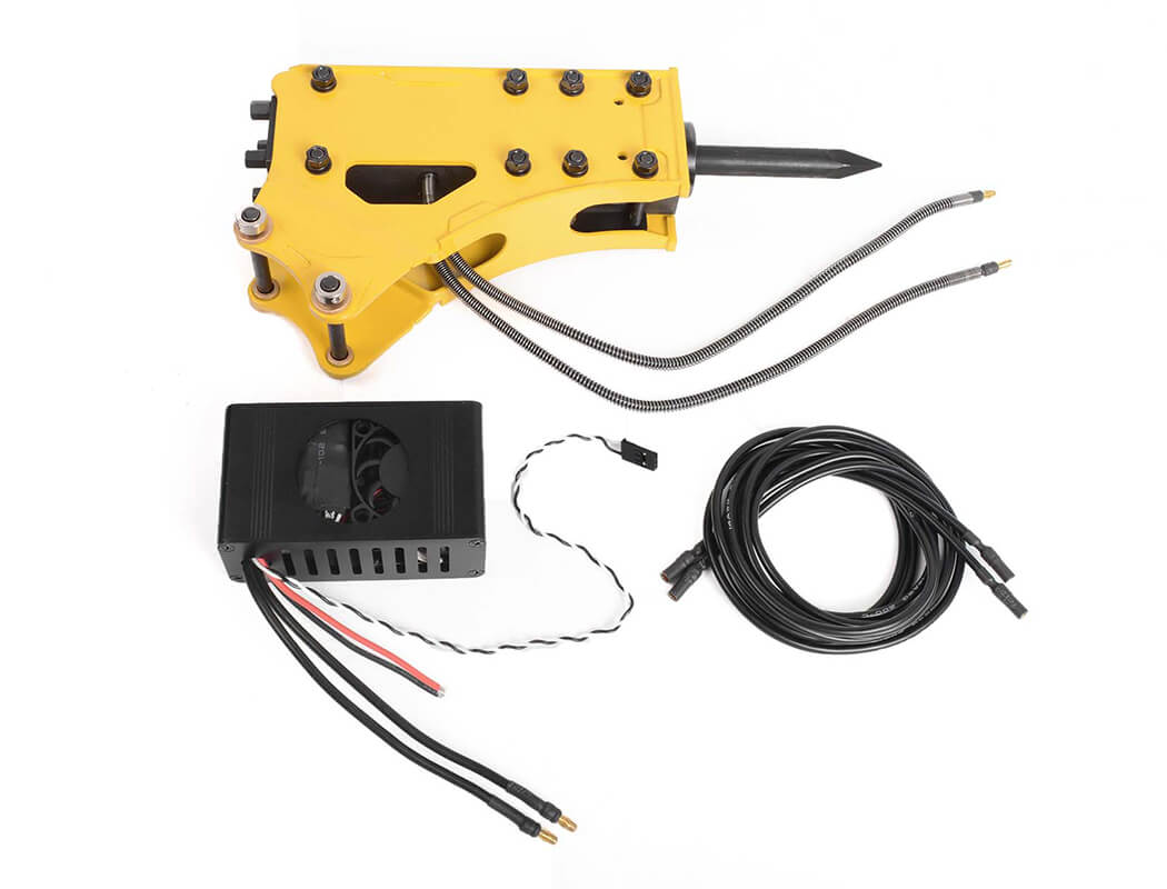RC4WD BREAKER / HAMMER ACCESSORY FOR 1/14 SCALE RTR EARTH DIGGER 360L HYDRAULIC EXCAVATOR (YELLOW) VVV-S0245