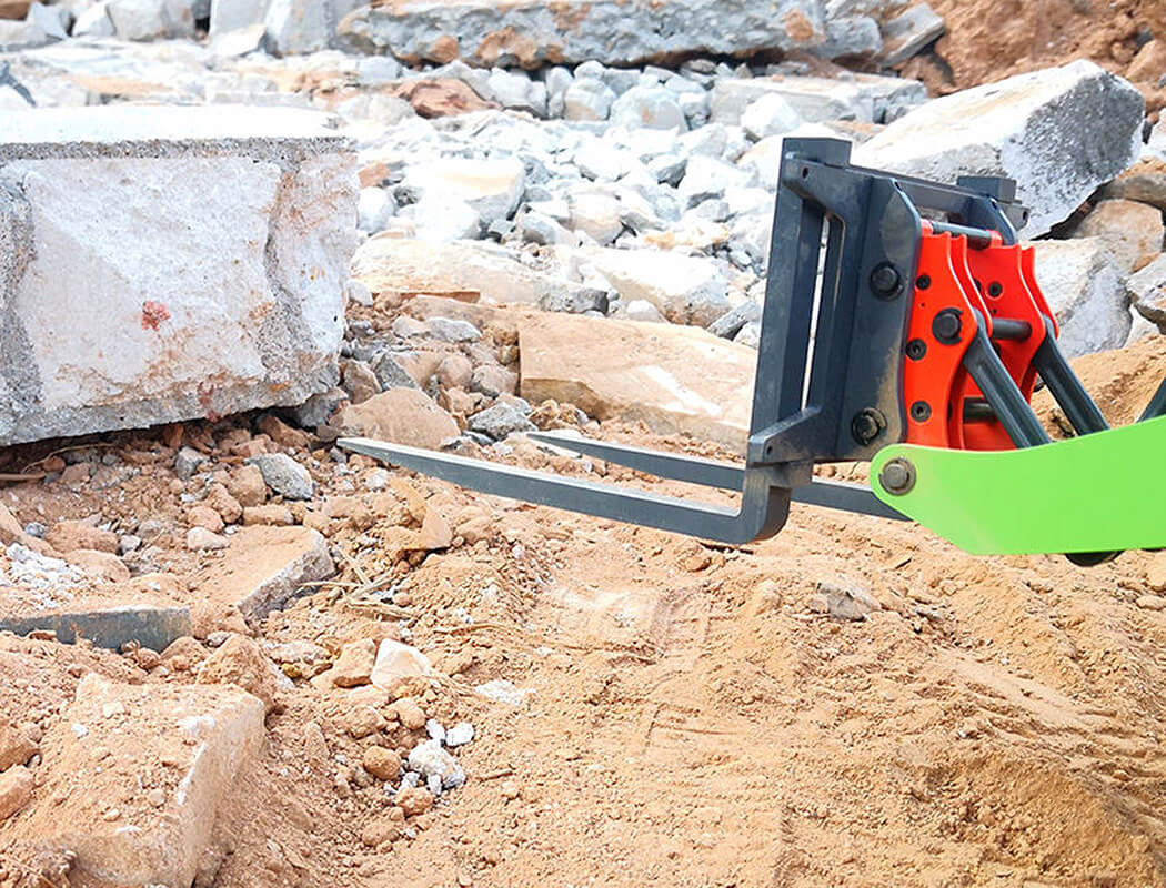 RC4WD QUICK CONNECT PALLET FORK ATTACHMENT FOR 1/14 SCALE EARTH MOVER 870K HYDRAULIC WHEEL LOADER VVV-S0248