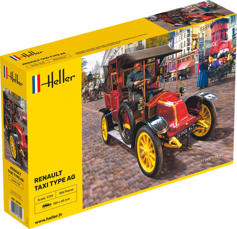 Heller 1:24 - Renault Taxi Type AG
