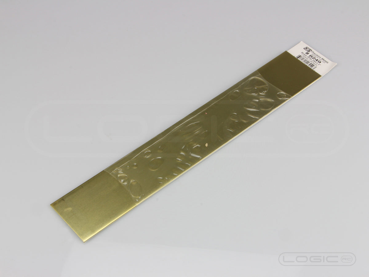 12&quot; Brass Strip .064&quot; x 2&quot; (Pk1)