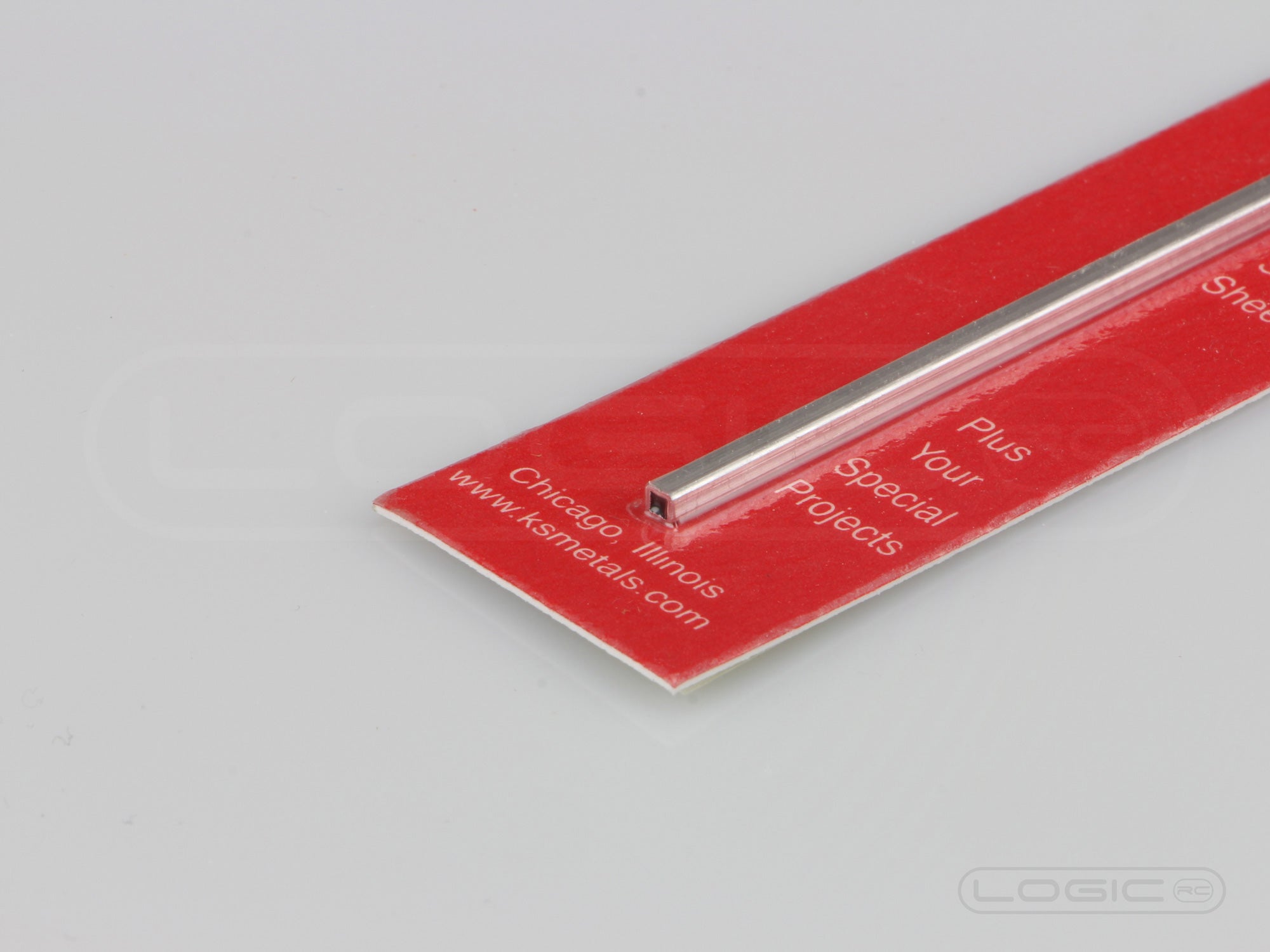 12" Square Aluminium Tube 3/32" (Pk1) .014 Wall