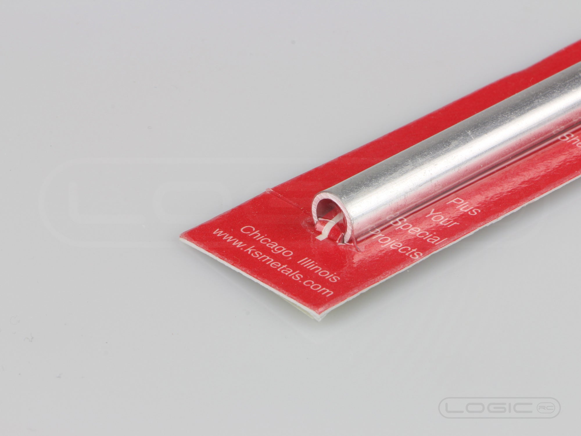 300mm Heavy Wall Aluminium Tube 8mm OD (Pk1) .89mm Wall