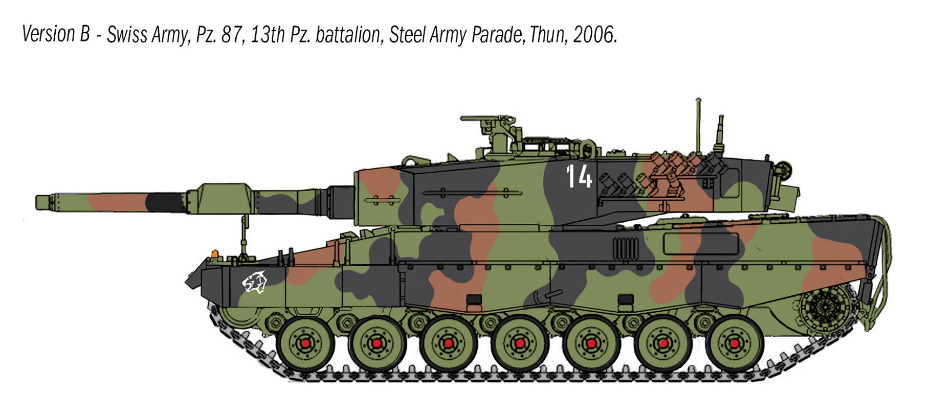 Leopard 2A4 Tank