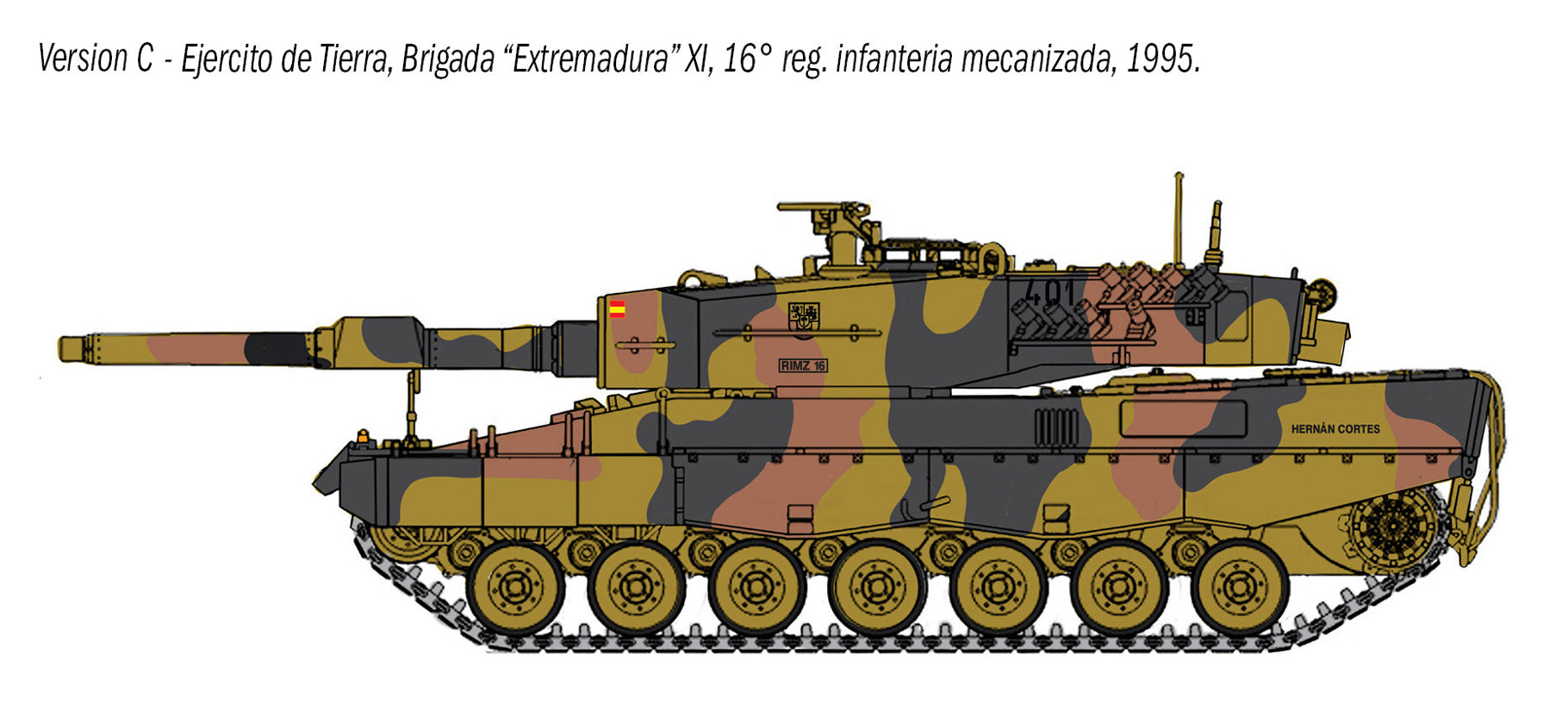 Leopard 2A4 Tank