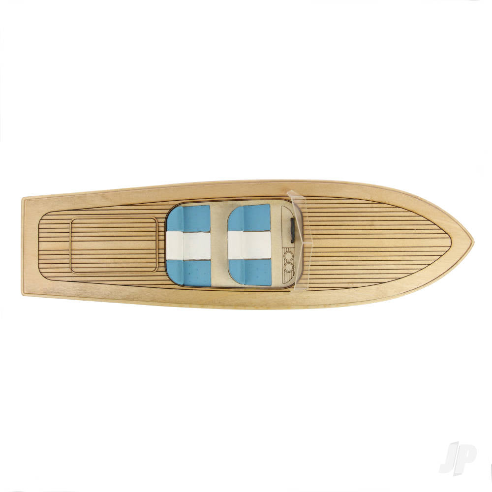 The Wooden Model Boat Company Riviera Motor Boat Kit 400mm WBC1000 2