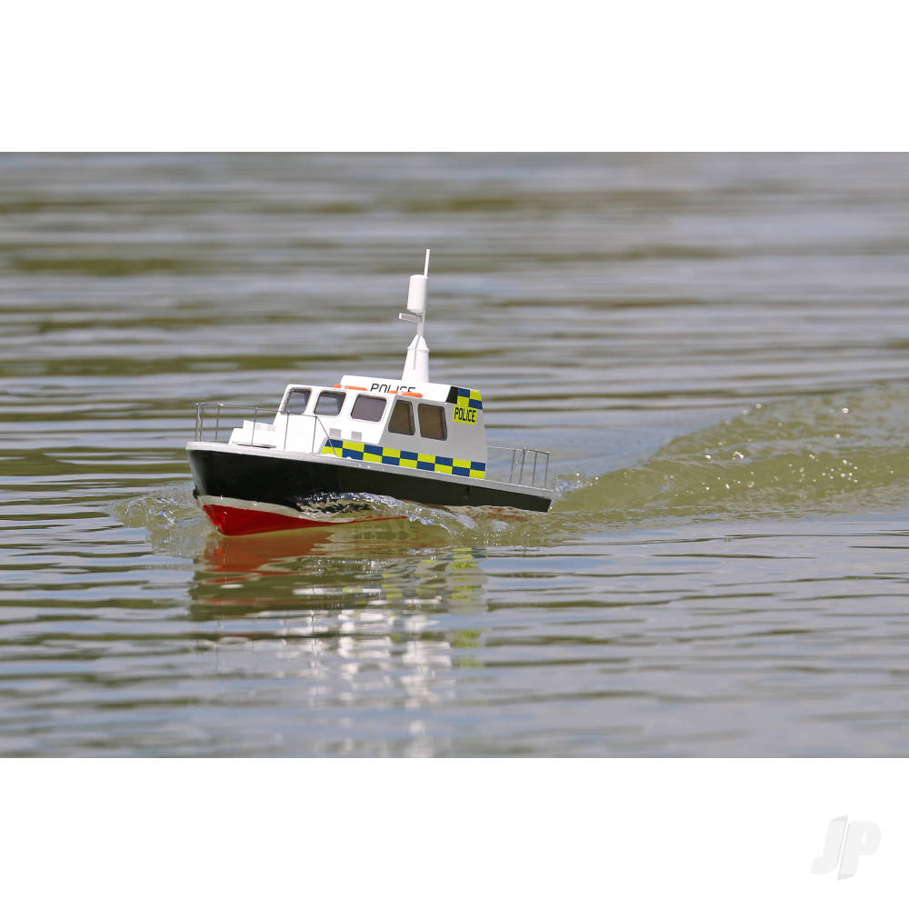 The Wooden Model Boat Company Police Launch Kit 400mm WBC1002 12